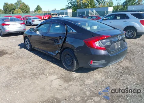 2017 Honda Civic Lx z USA, uszkodzony, nr VIN 2HGFC2F50HH532034